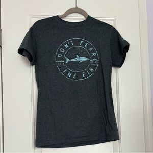 Costa Dark Gray Graphic Tee